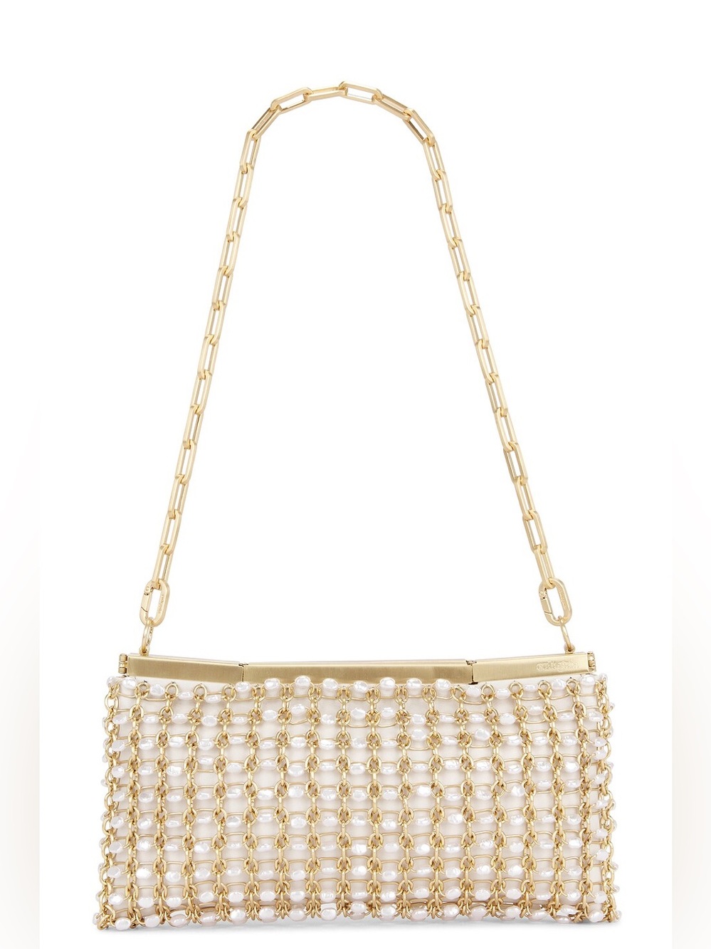 NWB Cult Gaia Felice Clutch in pearl